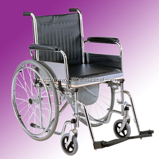 Commode wheelchair