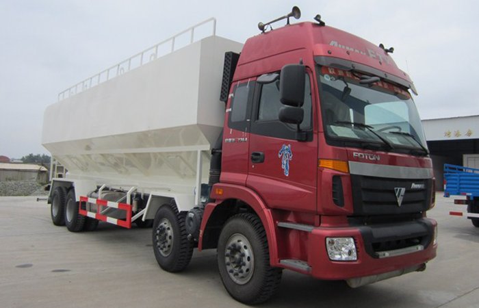 10 toneladas resistentes profesionales de carro a granel del grano para el transporte del trigo del arroz