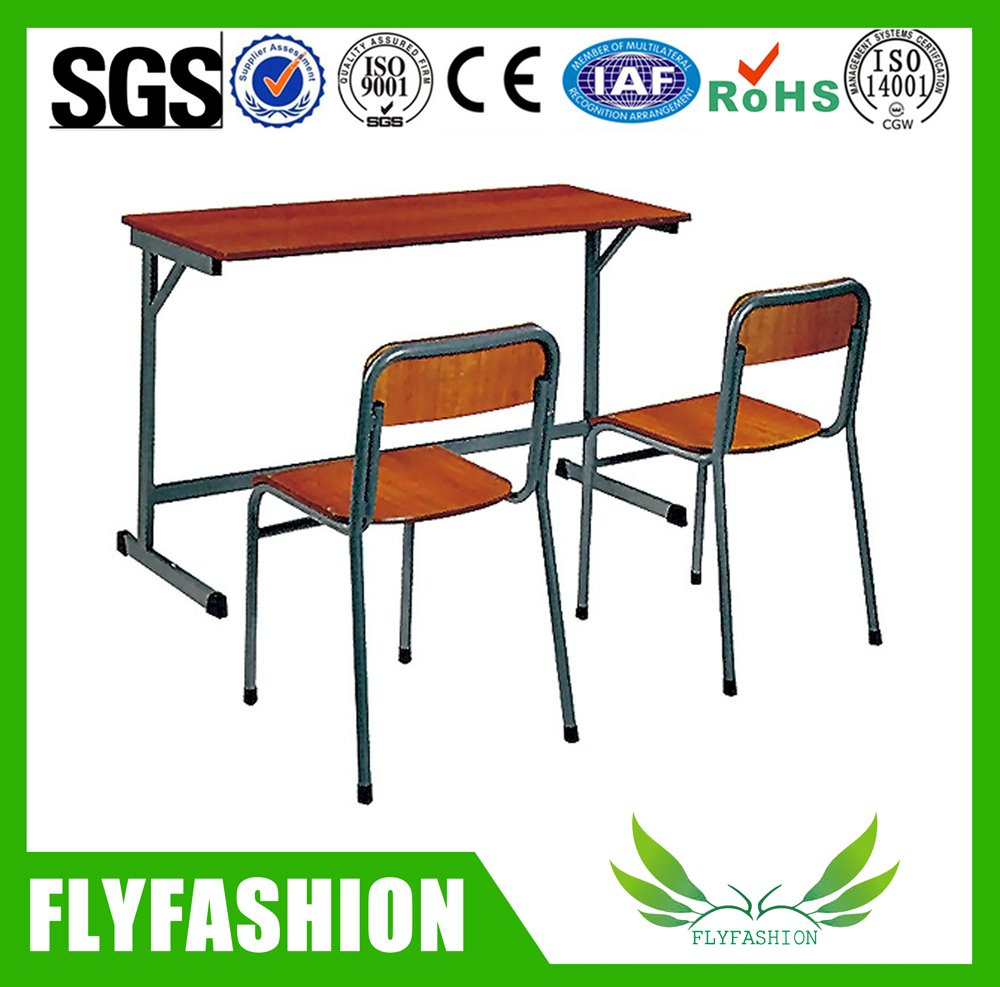 Présidence de table confortable de l'étude trois de mobilier scolaire de vente chaude réglée (SF-12D)