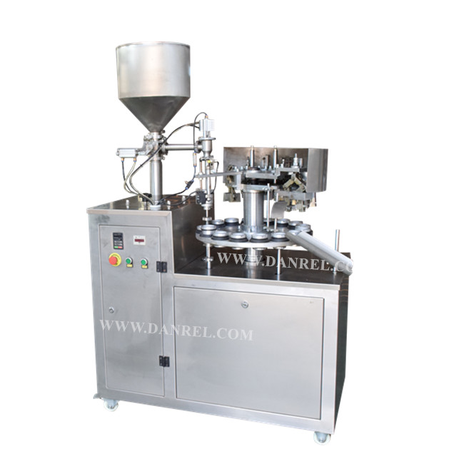 Fully Automatic Metal Tube Filling And Sealing Machine with Charging Machine