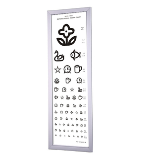 WH 0205 5M led distance visual acuitry chart light box for child
