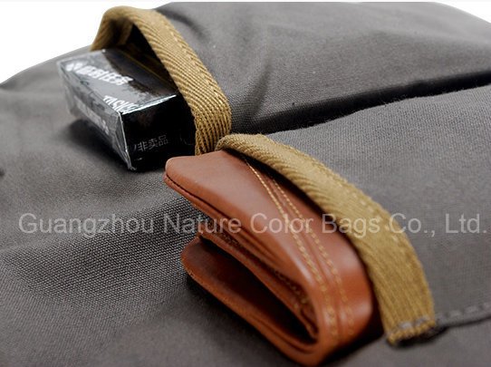 Mens Retro Casual Canvas Duffle Bag for Traveling and Business