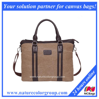 Causal Canvas Business Handbag for Laptop