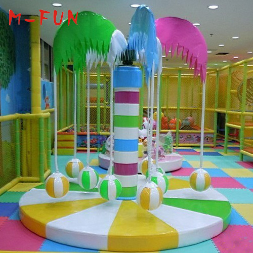 Indoor amusement park rides