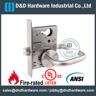 SS304 ANSI 榫眼通道门锁-DDAL01 F01