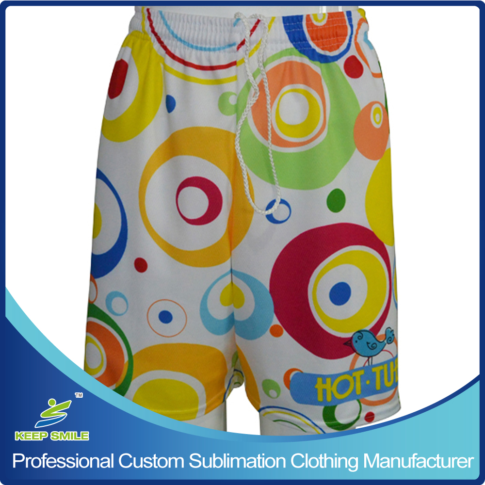 Girl's Sublimated Lacrosse Game Shorts