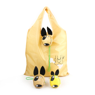 Foldable動物のかわいい犬のショッピング・バッグ
