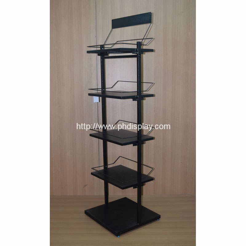 5 layers metal drinkware display stand (PHY3016)