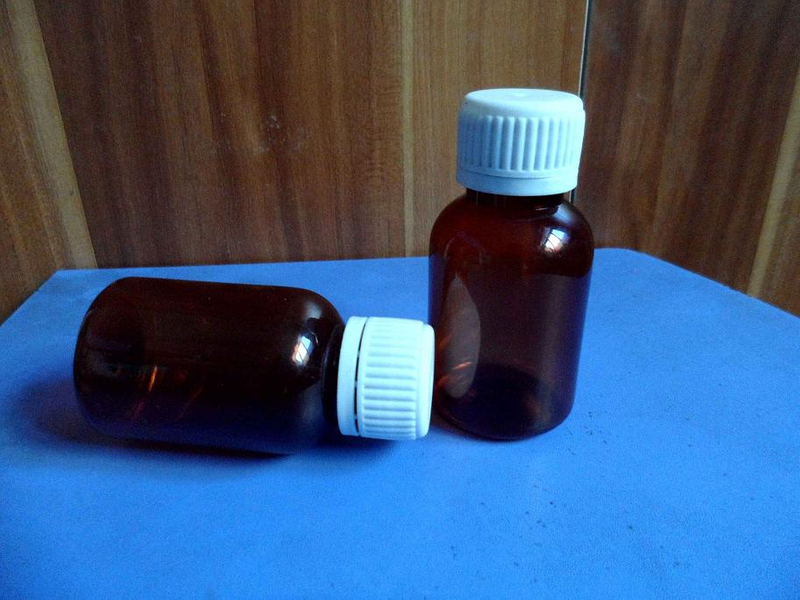 Botellas de ámbar para mascotas para la farmacia