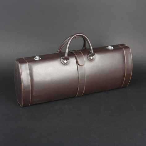 Wine Box Manufacturer PU leather luxury wine skin bag