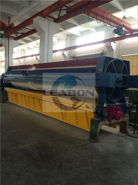Hydraulic Ceramics High-Pressure Circular Chamber Filter Press