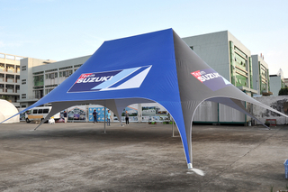 Custom Full Color Dye Sublimation Printing Outdoor Event Spider Tent, Star Marquee Display, Custom Spdier Shape Gazebo