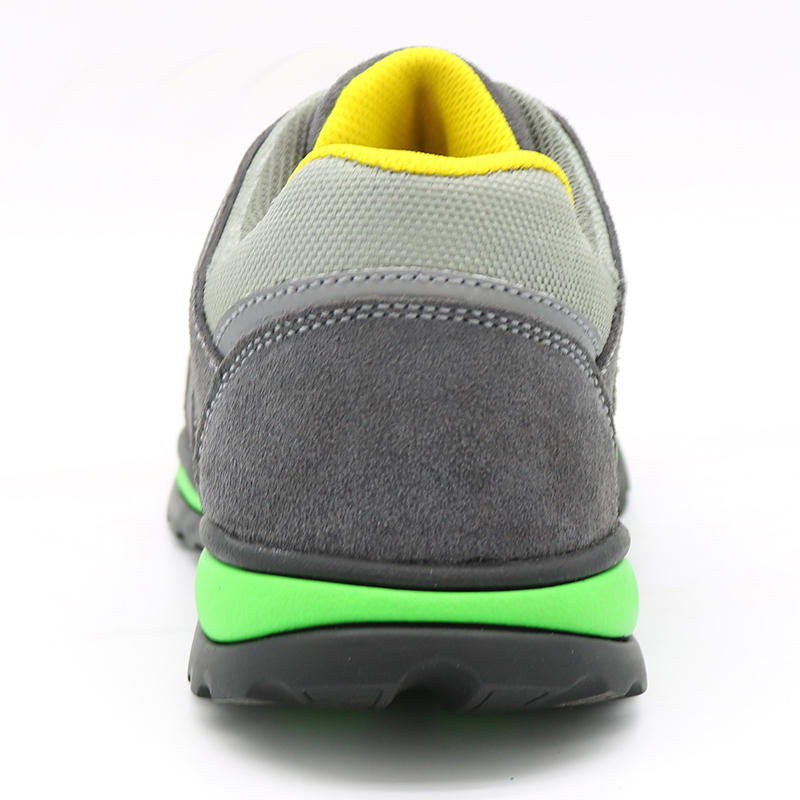Oil Acid Resistant Rubber Sole Non Safety Sport Work Shoes
