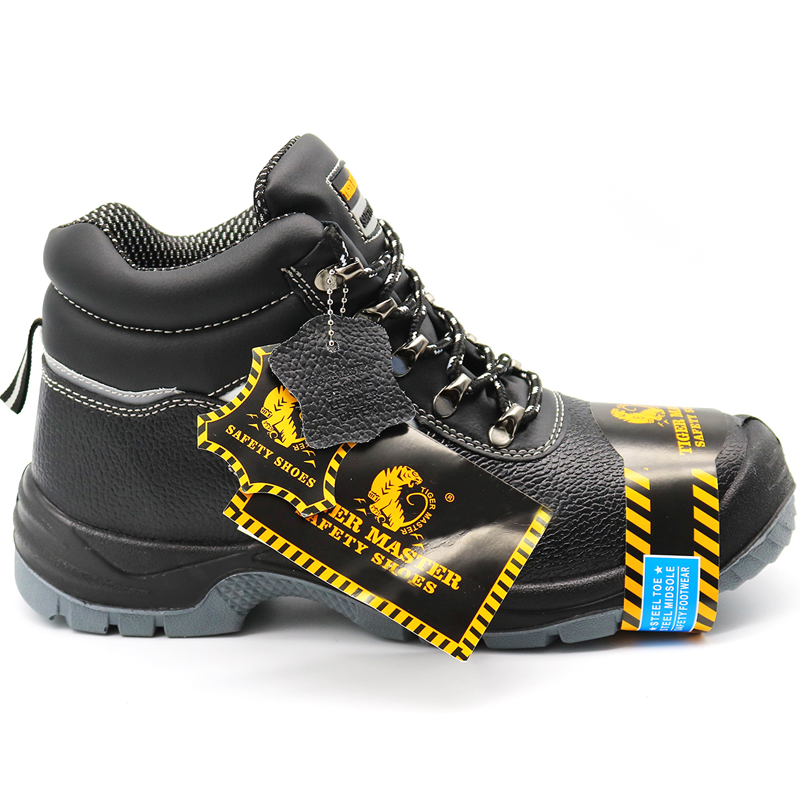 Oil Slip Resistant Waterproof Anti Static Construction Safety Shoes Men