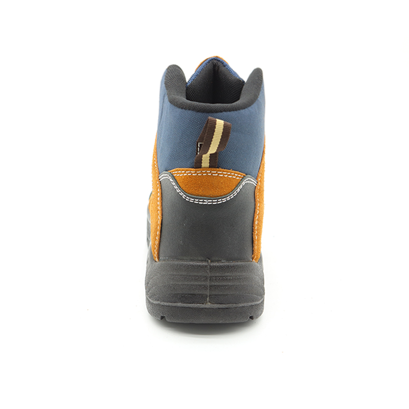 Anti Slip Mid Cut Steel Toe Safety Shoes Sports