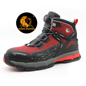 High Qualities Anti Puncture Waterproof Safety Boots Fiberglass Toe