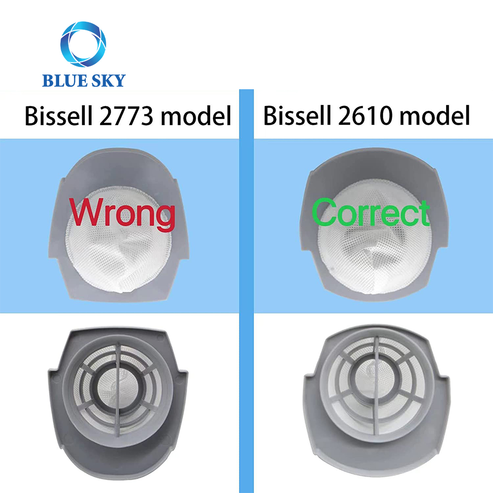 1620624 用于 Bissell 3 合 1 Turbo 轻型棒式真空吸尘器系列 2610 2611 真空吸尘器零件的真空吸尘器过滤器更换件