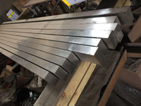 Cold formed bright stainless steel flat bar