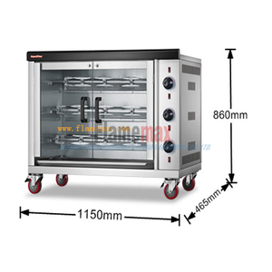 HGJ-3PA 2017 new arrival economic gas rotisserie (3-Rod) in China