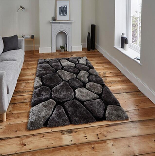 Deep Pile 3D Shag Rugs Home Decor Floor Carpet