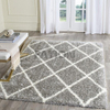 5'×8' Polyester Cozy Rug Anti-slip Shag Carpet
