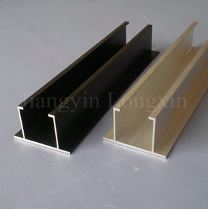 Black Anodized Aluminium Profile for Windows