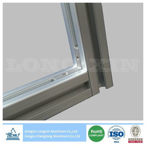 Silver Anodized Aluminium Profile for Industry with Accessories