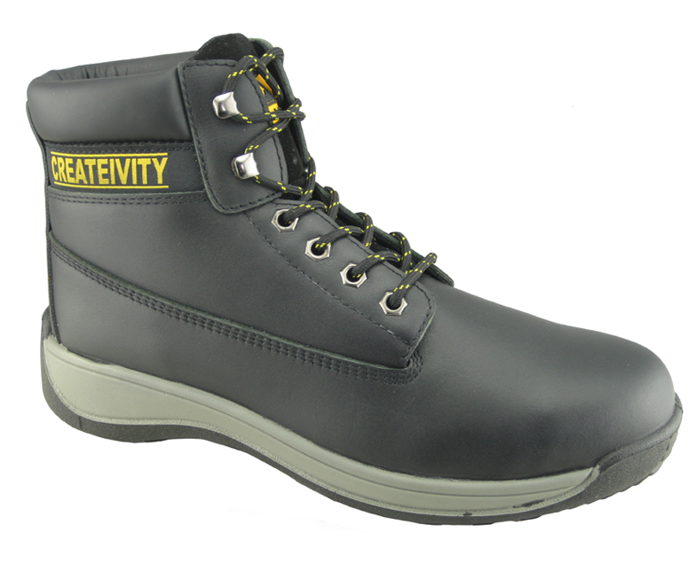 0131 nubuck leather PU injection safety branded shoes