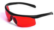 Red PC lens nylon arm protective goggles glasses