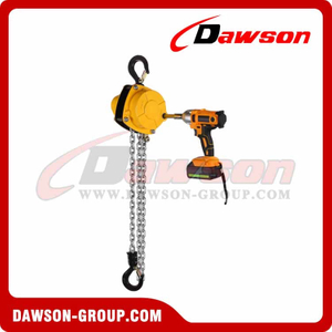 0.125T - 3T Portable Electric Hoist with Electric Wrench for Outdoor Use Without Power
