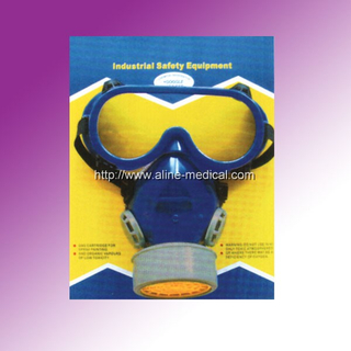 Chemical Respirator+Goggle
