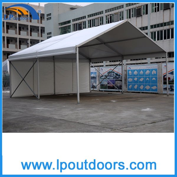 9m 30' 户外透明跨度白色 PVC 活动帐篷