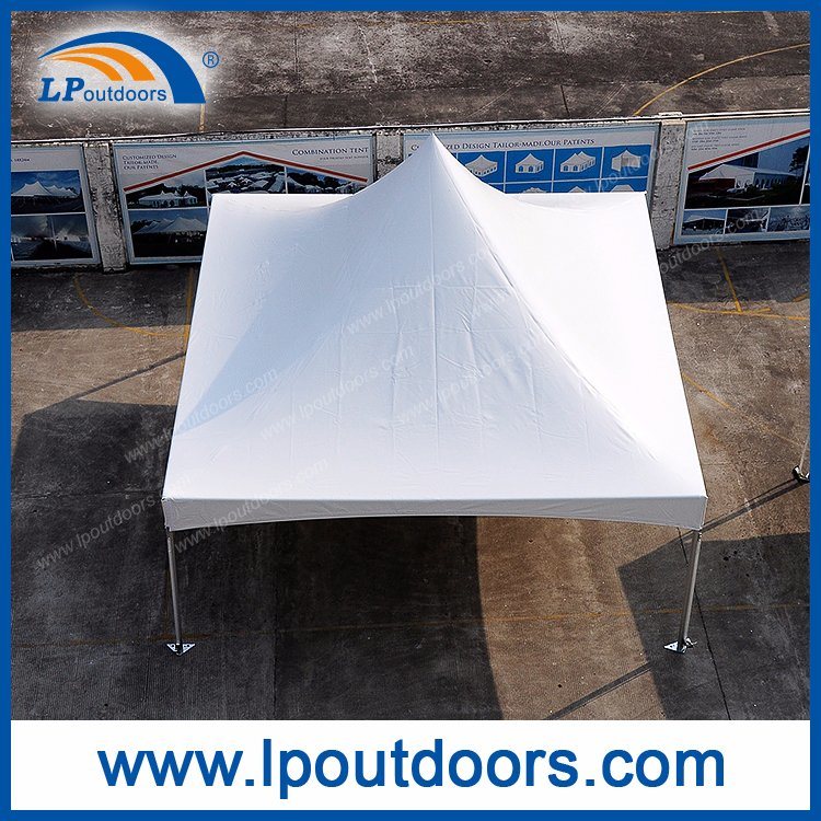 20X20′ Carpa de exterior con marco de aluminio de alto pico y carpa con tapa de resorte para eventos