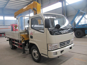 El carro del cargo de Dongfeng 4X2 120HP 3.2T montó la grúa