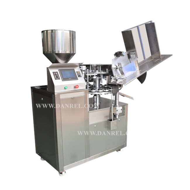 Fully Automatic Metal Tube Filling And Sealing Machine with Charging Machine