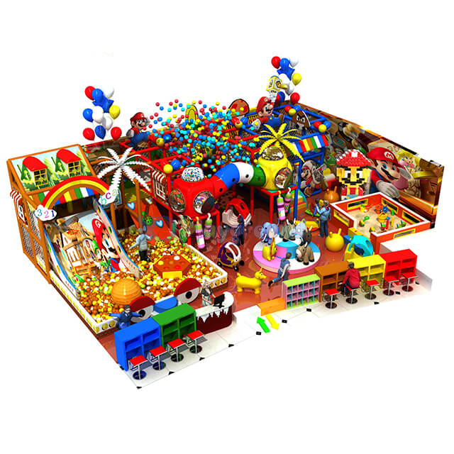 Customized Design Kids Soft Indoor Playground Equipment with Ball Pit