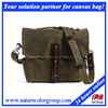 Leisure Casual Waxed Canvas Bag for Shopping and Touring