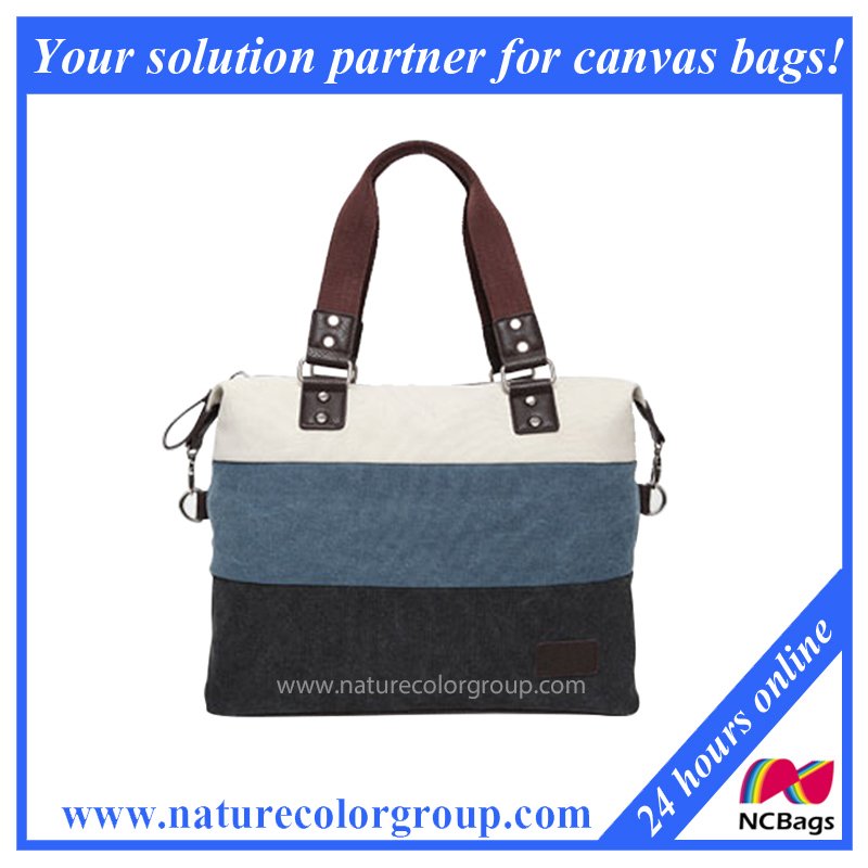 Canvas Designer Handbag for Lady