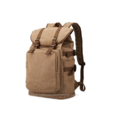 Leisure Canvas Backpack for Outdoor and Sports