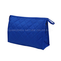 QB-001 Large Quilted Cosmetic Travel Makeup wash Bag for ladies