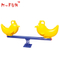 Galvanized steel spring seesaw