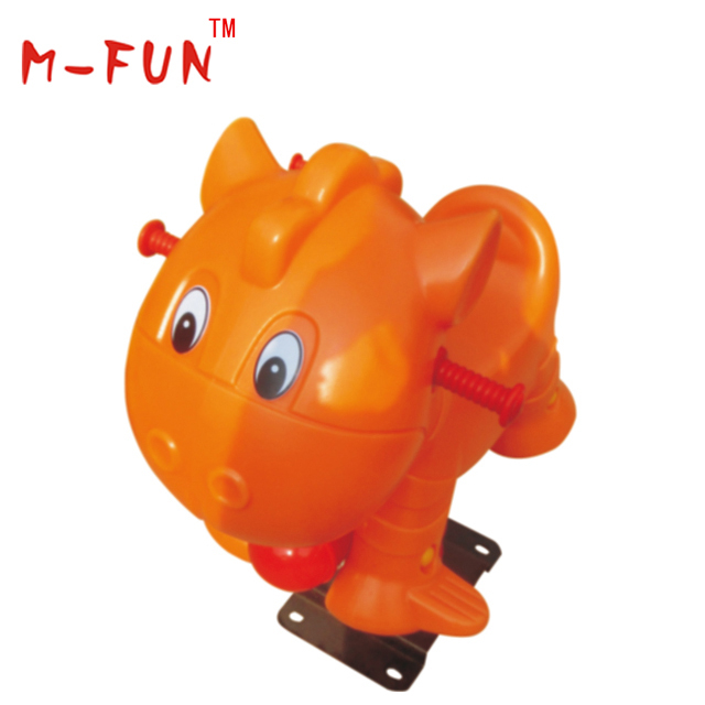 Amusement park horse rider