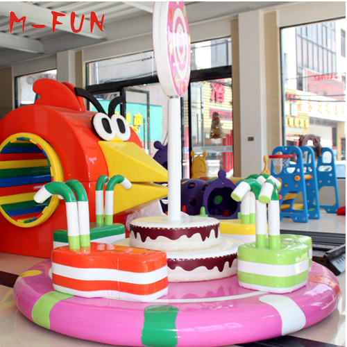 Baby Riding Merry Go Round