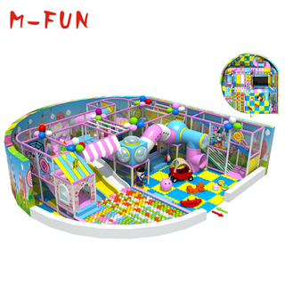 Indoor playground plastic playsets