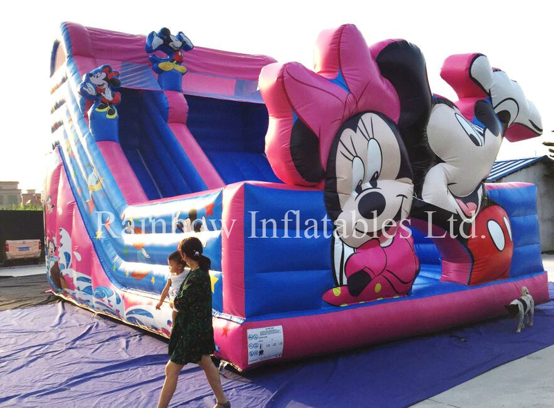 RB6073（9x6m） Inflatable Customize Cartoon Theme Slide for Kids and Children, Inflatable High Slide
