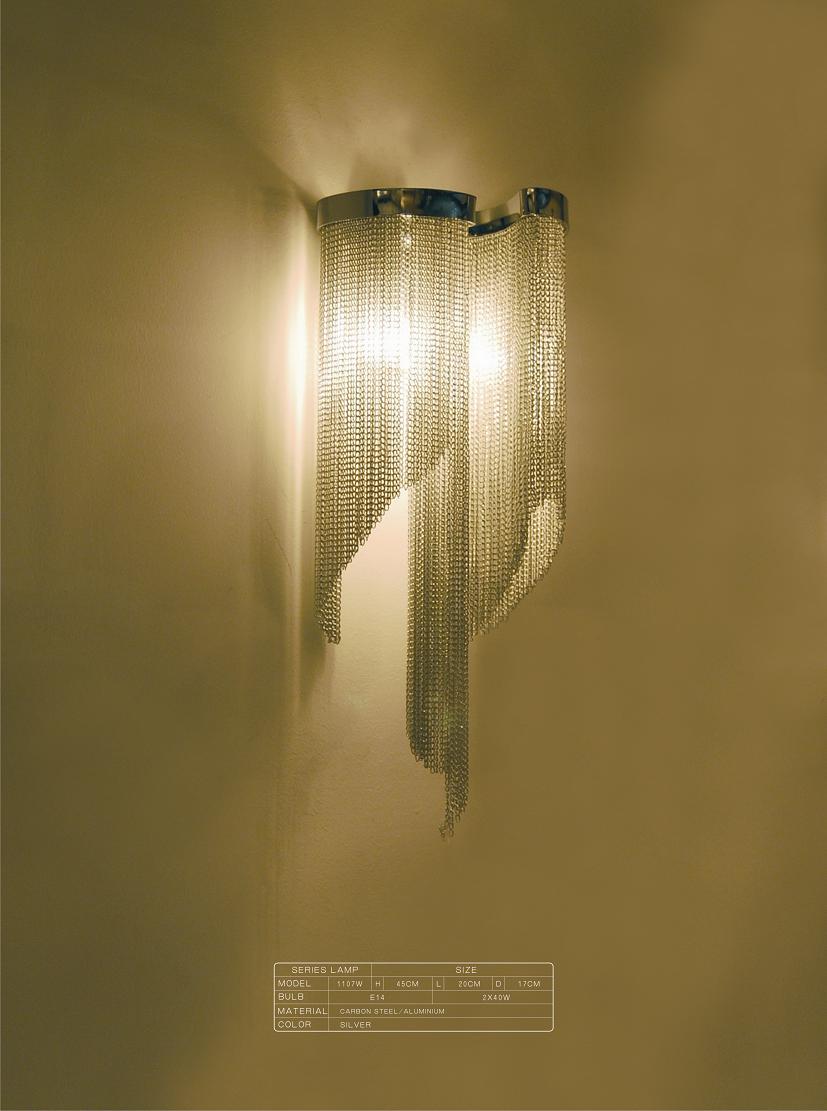 Современный цепной декоративный настенный светильник (KA125)
