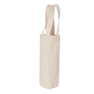 Custom 10 Oz cotton canvas wine tote