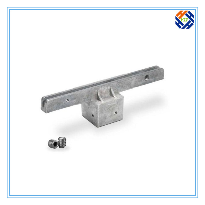 Flat Blade Street Name Sign Bracket by Die Casting Processing