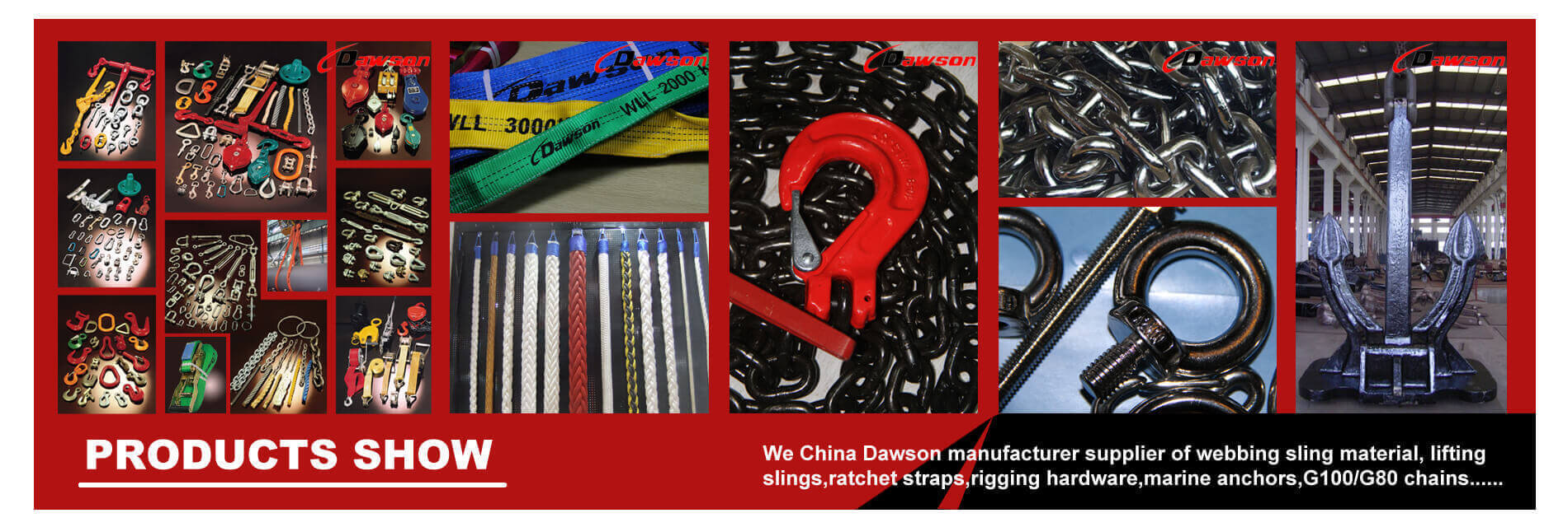Lifting & Rigging Hardware, Marine Hardware, Cargo Lashing - Dawson ...