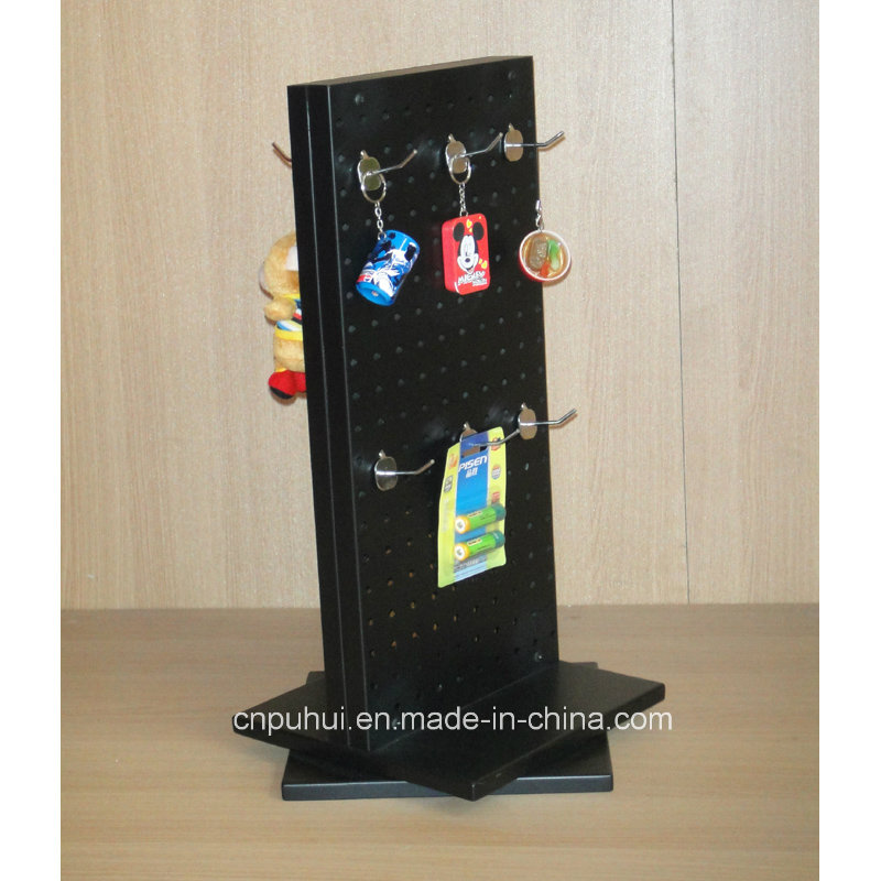 Double Sided Rotating Counter Keyrings Rack (PHY150)
